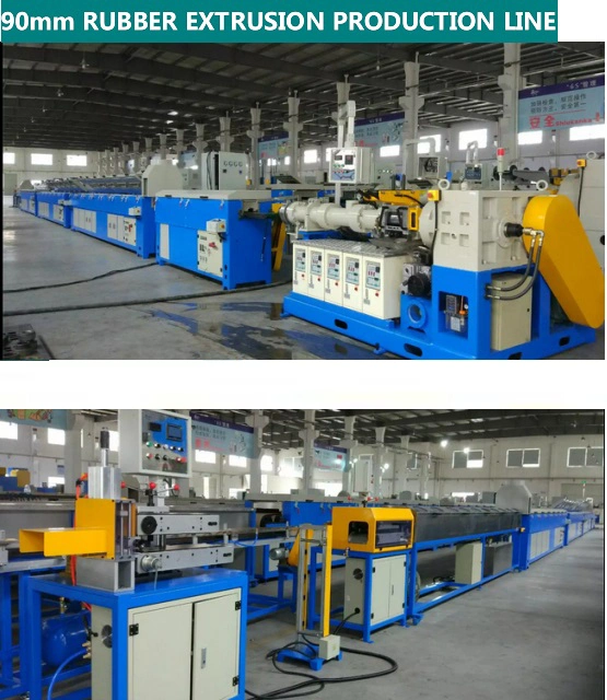 Rubber Product Extrusion Microwave Vulcanization Line for Washing Machine Hose