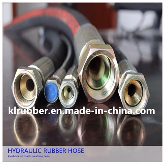 Steel Wire Braided Corrugated Hydraulic Rubber Hose