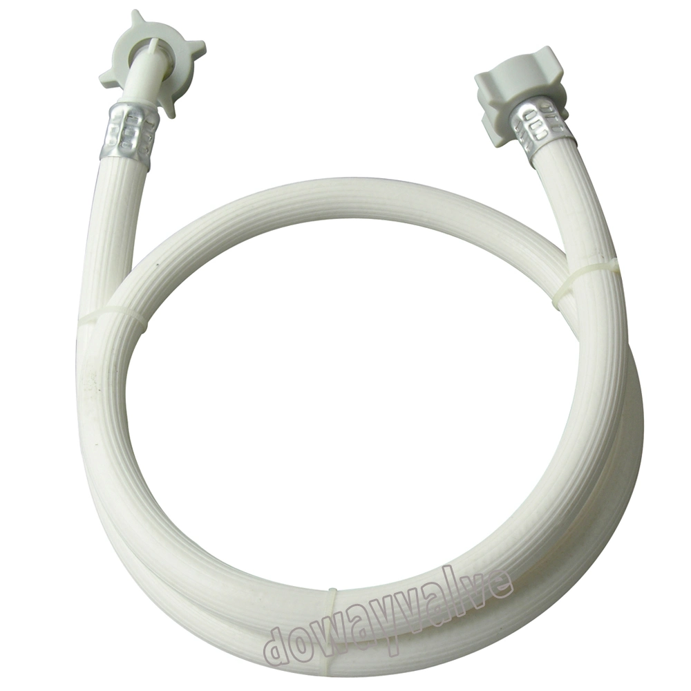 PVC White Washing Machine Drain Inlet Hose